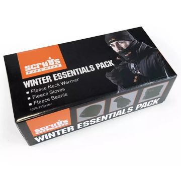 Scruffs Winter Essentials Pack (3 Pack) - Black