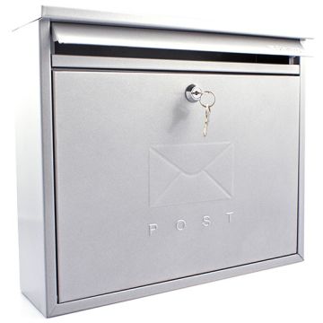 Sterling Oxford Stainless Steel Door Post Box
