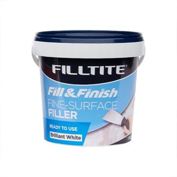 Tembe F18368 Filltite Fill & Finish Ready Mixed Fine-Surface Filler - 1.5Kg