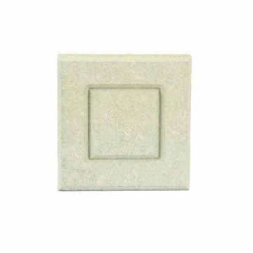 Square Pattern Arc Block MDF Moulding - 75 x 75 x 25mm