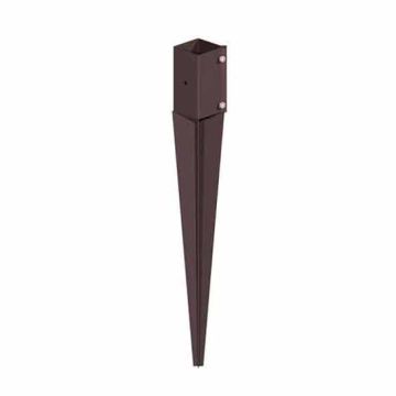Fencemate Epoxy Brown Post Support Spike - 400 x 50 x 50mm 