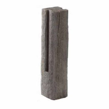 Stonemarket Timberstone Intermediate Post 150 x 150 x 650mm - Driftwood