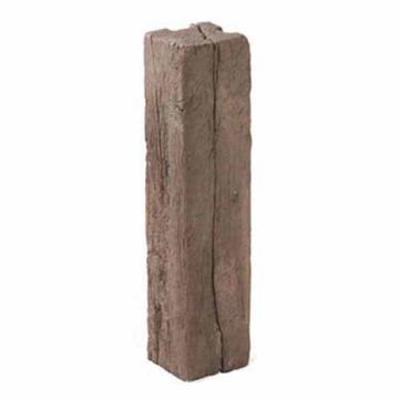 Stonemarket Timberstone Corner Post 150 x 150 x 650mm - Driftwood