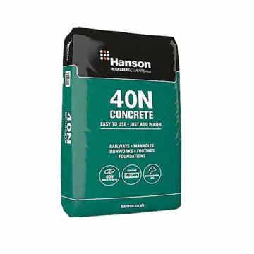 Hanson Castle Concrete Mix 40N - 25Kg