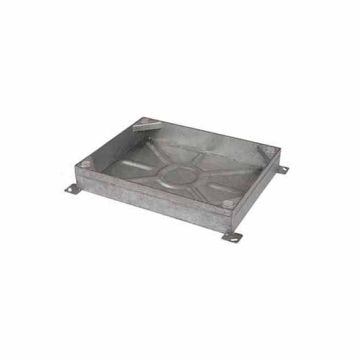 ClarkDrain Recessed Galv Lid and Frame 600 x 450 x 100mm - CD790/100
