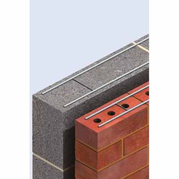 Ancon AMR-S-D3.0-W60 Masonry Reinforcement to suit 100-125mm Brick/Block 2.7M (20 per pack)