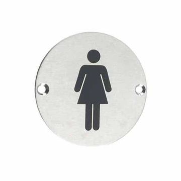 'Female Toilet Sign' (ZSS02SS)