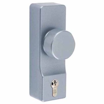 Union Lockable Outside Access Device With Knob & Cylinder