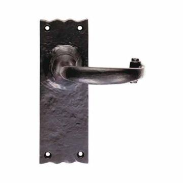 Traditional Lever Latch - Antique Black