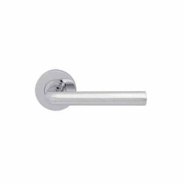 Jigtech JTB82025 Riva Privacy Handle Pack Polished Chrome c/w Hinges & Smart Latch