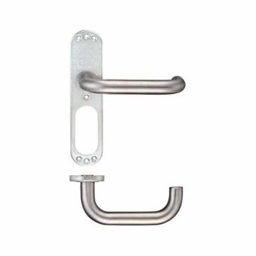 Zoo ZCSIP19SP Polished Stainless Return To Door Skeleton Lever