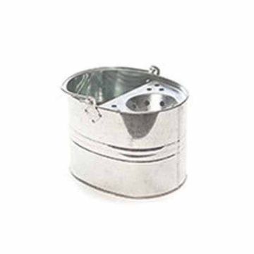 Cottam IBU00002 Galvanised Mop Bucket With Wring Cone - 11Ltr