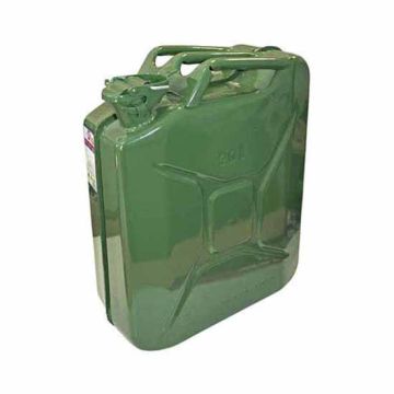 20Ltr Green Metal Jerry Can