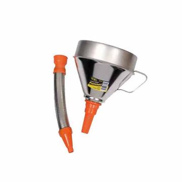 CeKa 6274-2 Metal Funnel With Flexible Nozzle