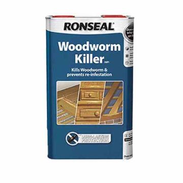 Ronseal Woodworm Killer 5 Ltr