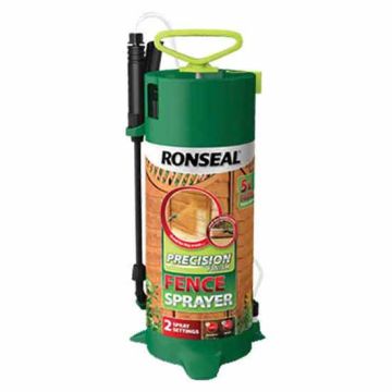 Ronseal Precision Finish Fence Sprayer - 5 Litres