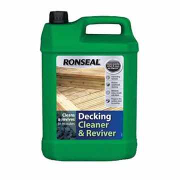 Ronseal Decking Cleaner & Reviver 5 Ltr