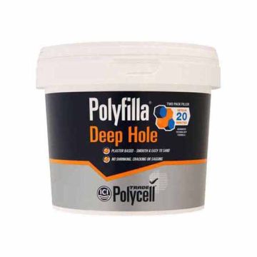Polycell Trade Polyfilla Deep Hole 2 Part 1Kg