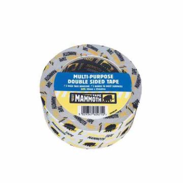 Everbuild Mammoth Double Sided Multi Purpose Tape 25mm x 50mtr