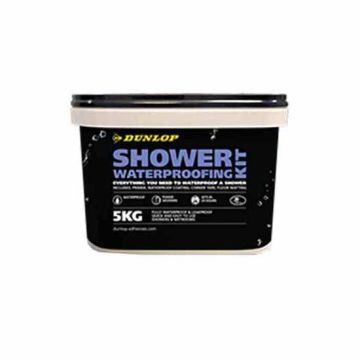 Dunlop Shower Waterproofing Kit For Wetrooms and Showers 4kg