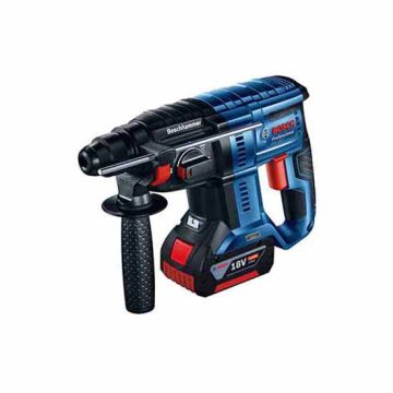 Bosch GBH18V-21 Brushless SDS+ Rotary Hammer c/w 2 x 4ah Batteries & Charger