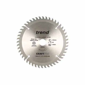 Trend CSB/PT16048 Plunge Saw Blade 160mm x 20mm Bore 48 Tooth                                       