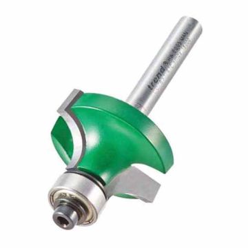 Trend Craftpro C078X1/4 Bearing Guided Round Over/Ovolo Cutter - 9.5mm Radius