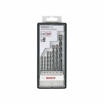 Bosch 2 607 010 548 Robust 7 Pce Silver Percussion Masonry Drill Bit Set