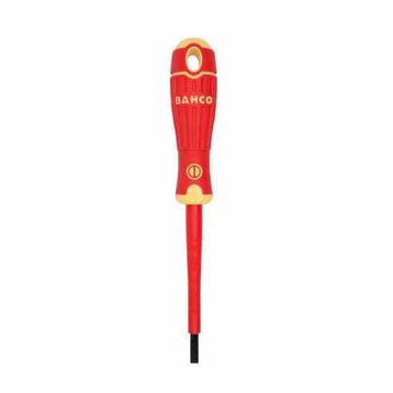 Bahco B196.030.100 Insulated Slotted Screwdriver 3mm x 100