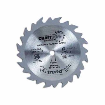 Trend CSB/19024TB 190mm Dia 30mm Bore 40Tooth Thin Kerf Saw Blade