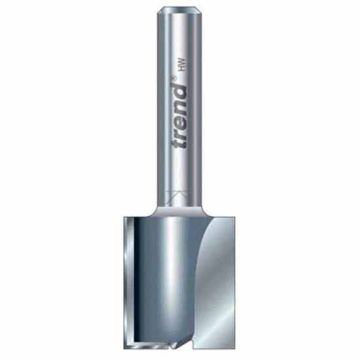 Trend 3/9  1/4" Shank Straight Fluted -2 Flutes -13mm dia. X 20mm
