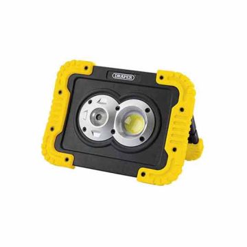 Draper 87737 10w LED Rechargeable Floodlight