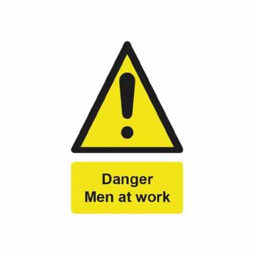 'Danger Men at Work' (1200) - Medium