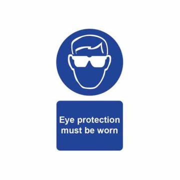 ‘Eye Protection Must be Worn' (0007)