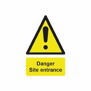 Danger Site Entrance (4102)