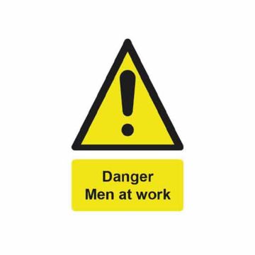 'Danger Men at Work' (4104) - Large
