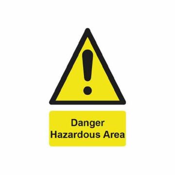 'Danger Hazardous Area' (4107)