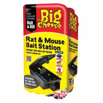 The Big Cheese STV179 Tamper Resistant Rat & Mouse Bait Station
