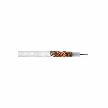 Coaxial Cable 75 ohm x 100m - White