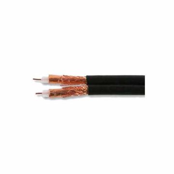 Twin CB11056 Digital Satellite Coaxial Cable - 100 Metre Coil