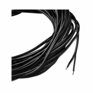 2 Core Low Voltage Cable 2LVL 2mm² Black x 100 Metres