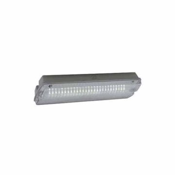 Ansell Guardian Polycarbonate Bulkhead 3W LED with Self-Adhesive Legend