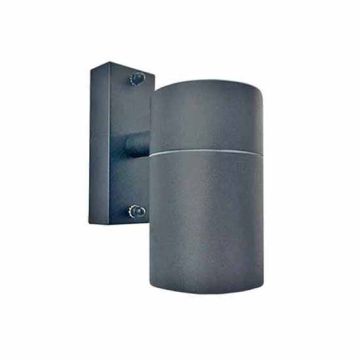 Hispec HSLEDDL/GRY Coral Down Wall Light - Anthracite Grey