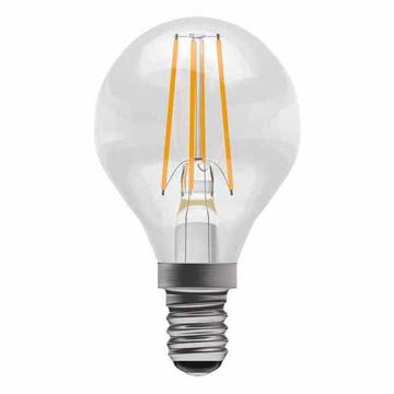 Bell 05032 4w LED Filament Round Golball Lamp SES - Warm White