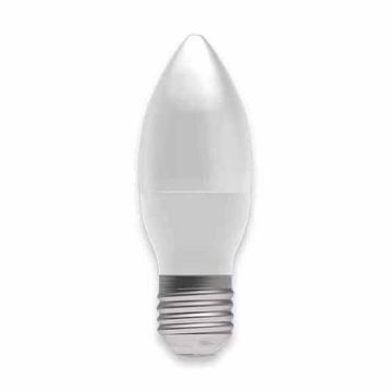 Bell 05843 7w ES LED Candle - Warm White - Opal