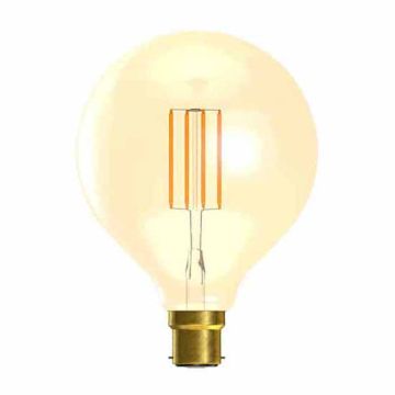 Bell 01436 4W 125mm BC Vintage LED Globe Lamp Extra - Warm White