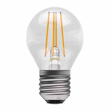 Bell 05031 4w LED Filament Round Golfball Lamp ES - Warm White