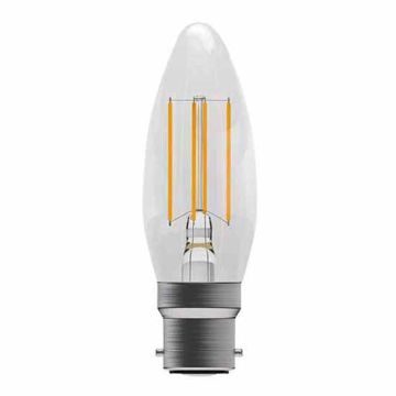 Bell 60110 4w LED Filament Candle Lamp BC - Cool White