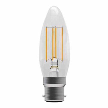 Bell 05022 4w LED Filament Candle BC - Warm White