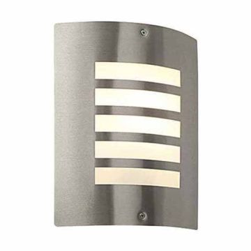 Saxby Bianco ST031F IP44 Brushed Stainless Steel Light